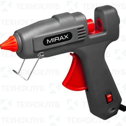 Пистолет клеевой Mirax д.11мм 200 Вт