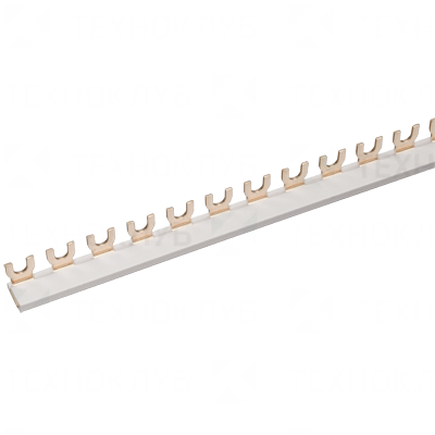 Шина соединительная FORK (вилка) 3ф  63А (1м 18 групп) IEK