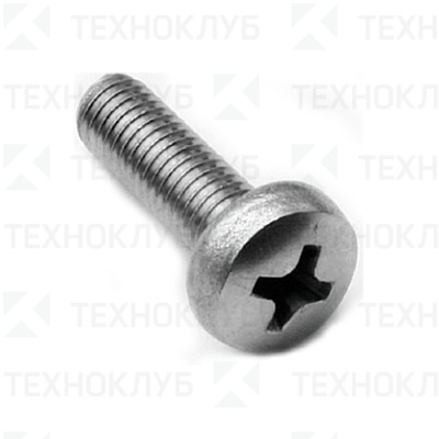 Винт DIN 7985 полусфера 4х10