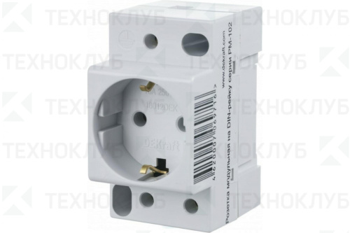 Розетка на дин-рейку РМ-102 16А с/з DEKraft — купить в интернет ...