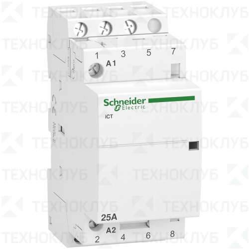 Контактор модульный  iCT 25А 240В 3НО Schneider Electric