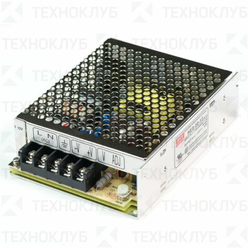Блок питания 12В  50,4Вт (4,2A) NES-50-12 Mean Well