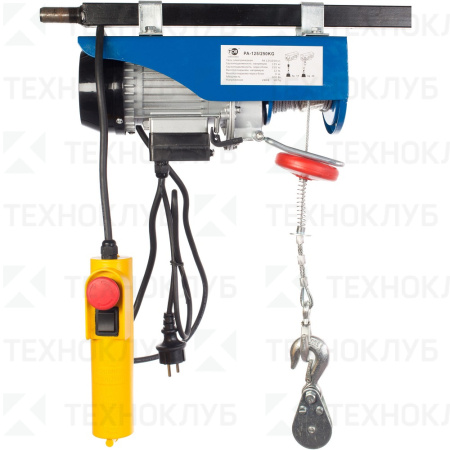 Электроталь TOR PA 125/250 кг 12 м