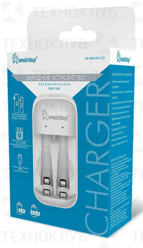 Устройство зарядное Smartbuy 506 Ni-Mh/Ni-Cd (AA / AAA )