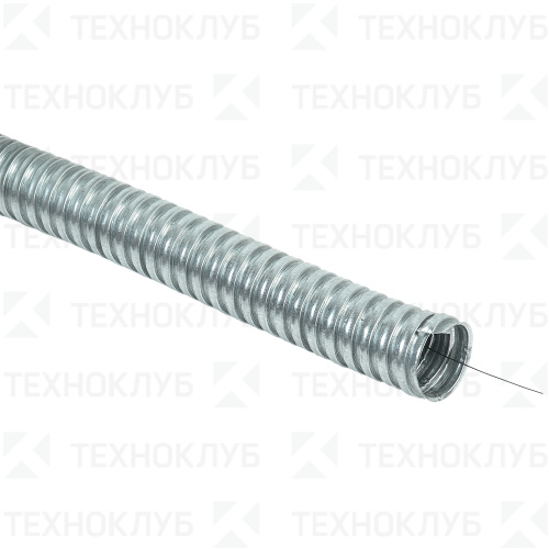 Металлорукав 18  с протяжкой (Р3-ЦХ-18) Dн=21,9мм Dвн.=16,9мм Fortisflex