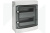 Щит ЩРН пласт. 24м прозр. IP65 384х319х144 Unix65  EKF
