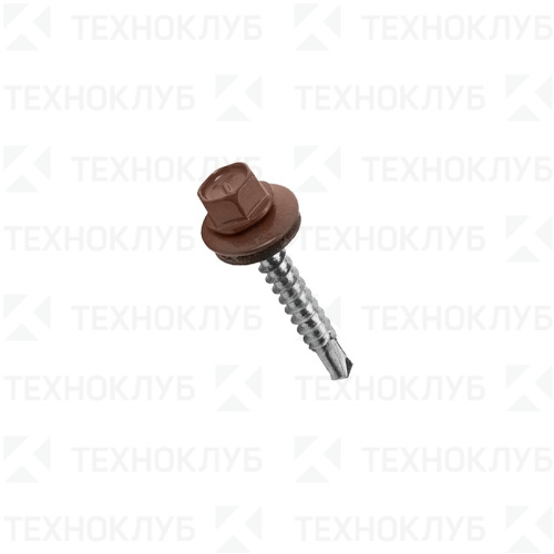 Саморез АРТ 9604 кров. по дереву 4,8х28 /8017/Коричневый шоколад 
