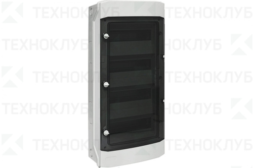 Щит ЩРН пласт. 48м прозр. IP65 664х319х144 Unix65  EKF