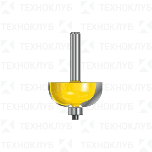 Фреза Makita пазовая галтельная, хв-8мм, ф15.5х32\9.5мм, R-3мм,подшипник ф12.7мм