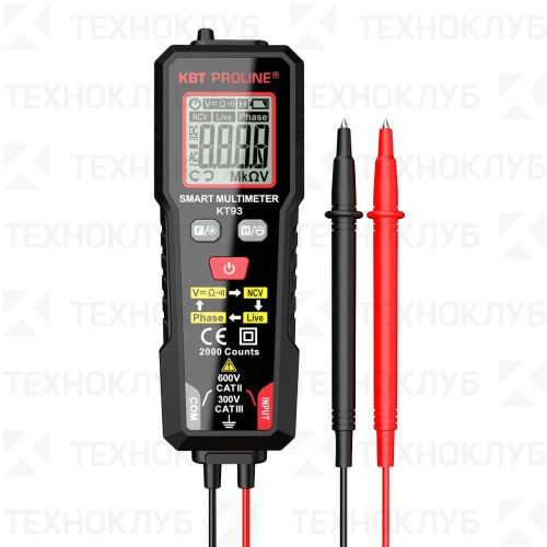 Мультиметр KT 93 PROLINE (автоматический)  КВТ