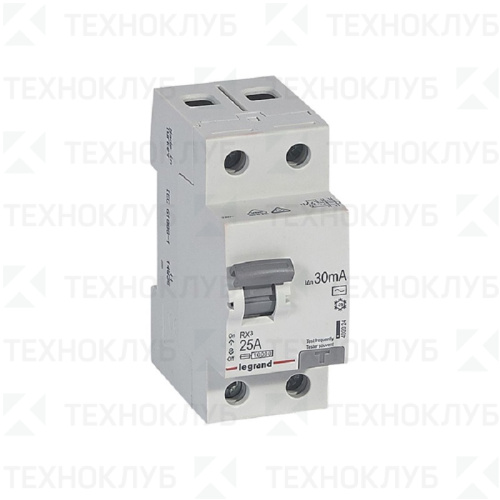 Выключатель диф. (УЗО) RX3 2п 40А/30мА AC Legrand