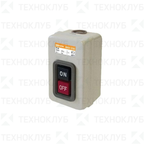 Выключатель кнопочный ВКН-306 3п 06А IP40 TDM