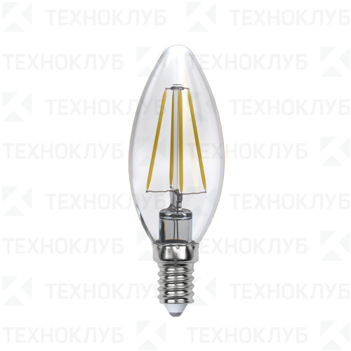 Лампа светодиод. E14   5W C35 DIM Uniel 3000K