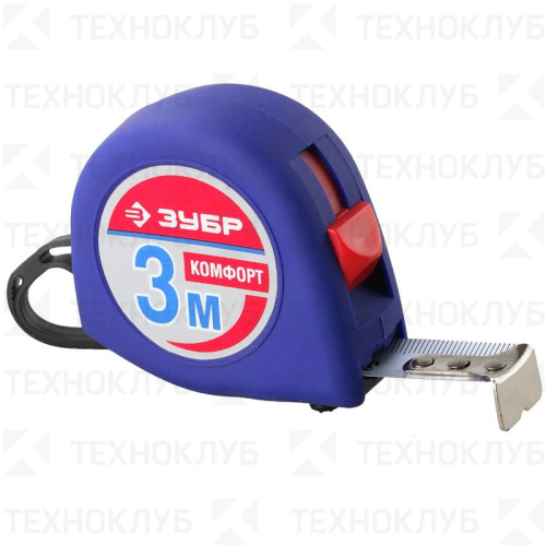 Рулетка  3 м ЗУБР Комфорт