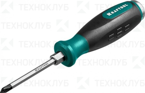 Отвертка-крест Kraftool Impact РН № 1-75 мм ударная