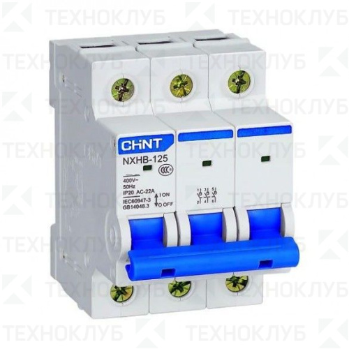 Выключатель нагрузки NXHB-125 3п  63А  CHINT