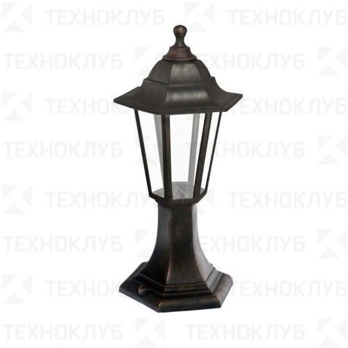 Светильник Парк 100W 6-гран. на ножке 6204ч/з без стекла FERON