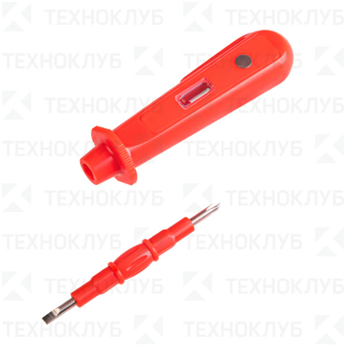 Пробник-отвертка 150мм (100-500В) R-13  Rexant