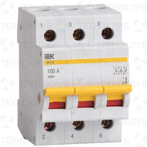 Выключатель нагрузки ВН-32 3п  40А IEK
