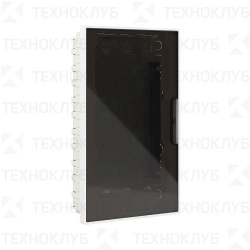 Щит ЩРВ пласт.мультимедийный черн.прозр. IP40 ниша 502х285х77 (FRAME)  DKC