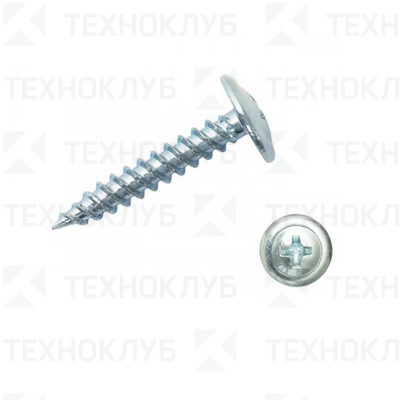 Саморез DIN 968 п/сф с п/ш острый 4,2х13 блистер (30шт)