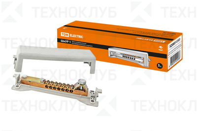 Шина распред. ШнУР-1 в корпусе 2 ввода 7 групп 160А TDM