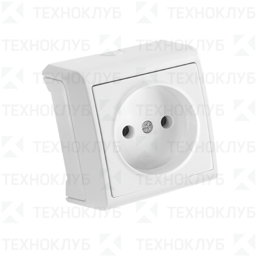 Розетка VIKO Vera 1-я б/з 90681007 накл.