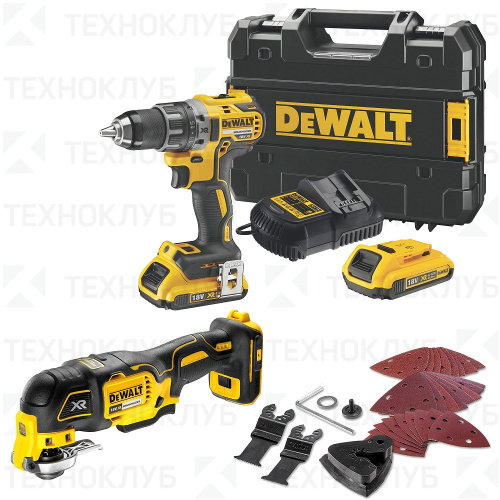 Набор DeWalt (Дрель аккум. DCD 791 D2 + Мультитул DCS 356 N)