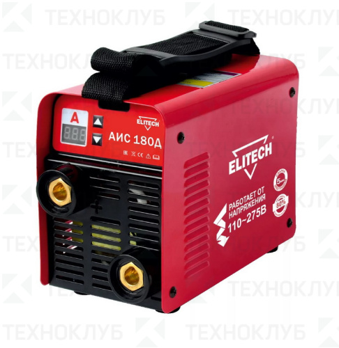 Свар. аппарат Elitech  АИС 180 Д 180 А ПВ 80% дисплей