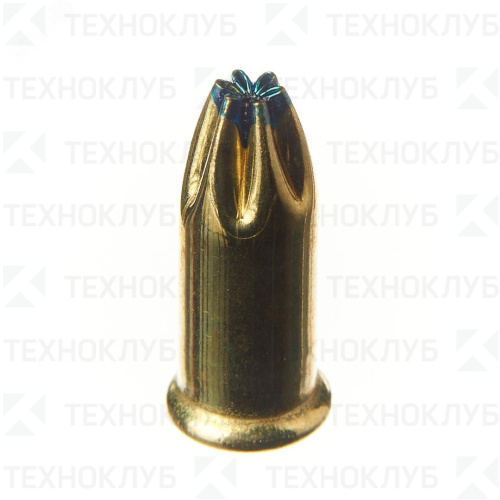 Монтажный патрон калибра Д-3 (6,8х18 мм, 100 шт/уп, синий) FEDAST