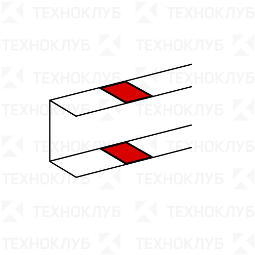 Накладка на стык профиля для к/к Legrand DLP ( 80х35,80х50)