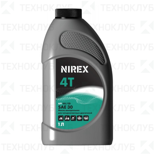 Масло 4-х такт. 1л  NIREX SAE 10W-40 полусинтетика