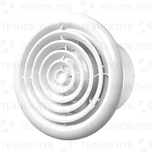 Вентилятор 100 белый (подшипник) FLOW 4 BB  ERA