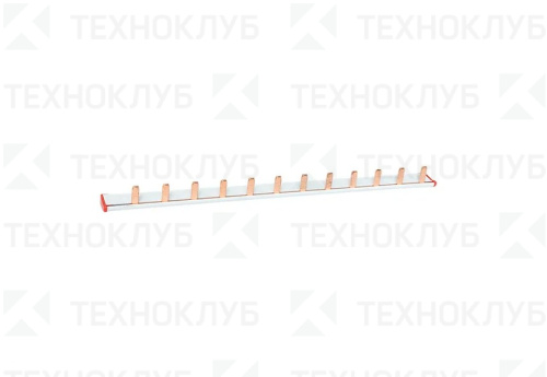 Шина соединительная PIN 1ф 63А 12PIN (1 планка) EKF