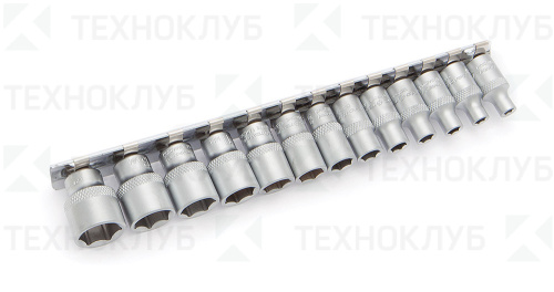 Набор головок ДТ 1/4" 4-14 мм 13 шт.