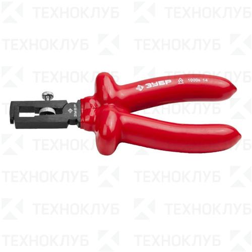 Клещи 180 мм Зубр диэлектрические для зачистки проводов