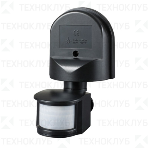 Датчик движ. ДД-008 180*/1100Вт/12м черн IP44 IEK