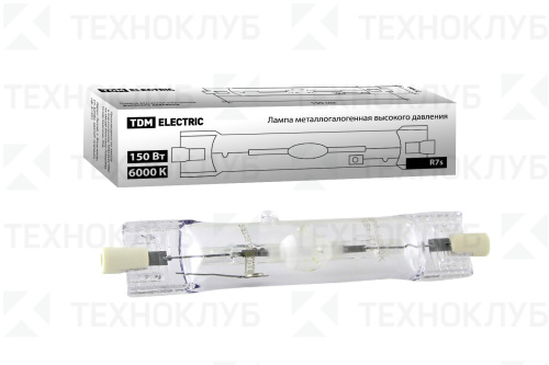 Лампа металлог. R*7S 150W 6000K TDM