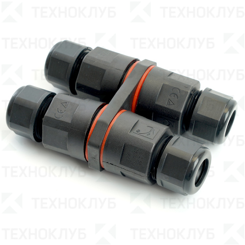 Коннектор кабельный  H-образный (пружинный клеммник 3PIN) IP68  LD542  STEKKER