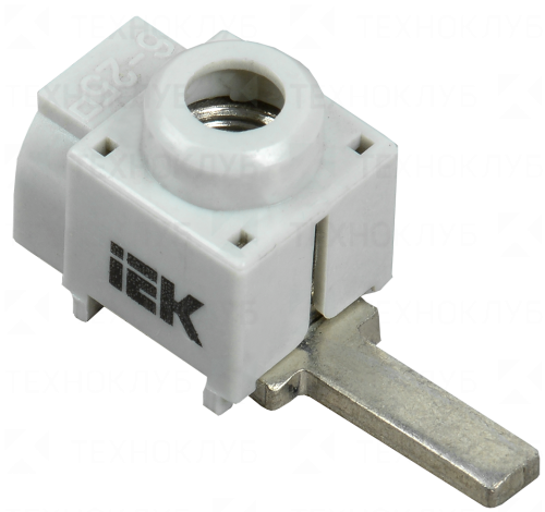 Вводная клемма  4-25мм² (прямая) 100А ввод прямой  IEK