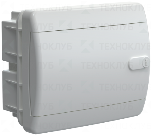 Щит ЩРВ пласт.  6м бел. IP41 ниша 146х174х65 (ЩРВ-П-6 UNION)  IEK
