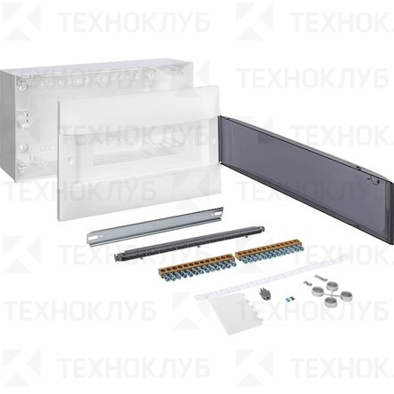Щит ЩРН пласт. 18м дым. IP40 236х436х107 (Practibox S) Legrand