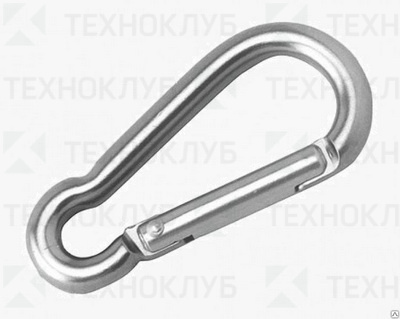 Карабин DIN 5299C пожарный  8 мм