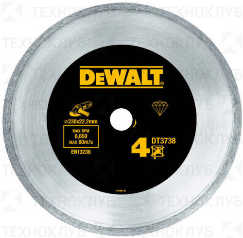 Диск алмазный 230 мм универсал DeWalt