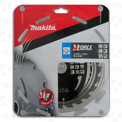 Диск Makita 210*24*30 мм  дерево